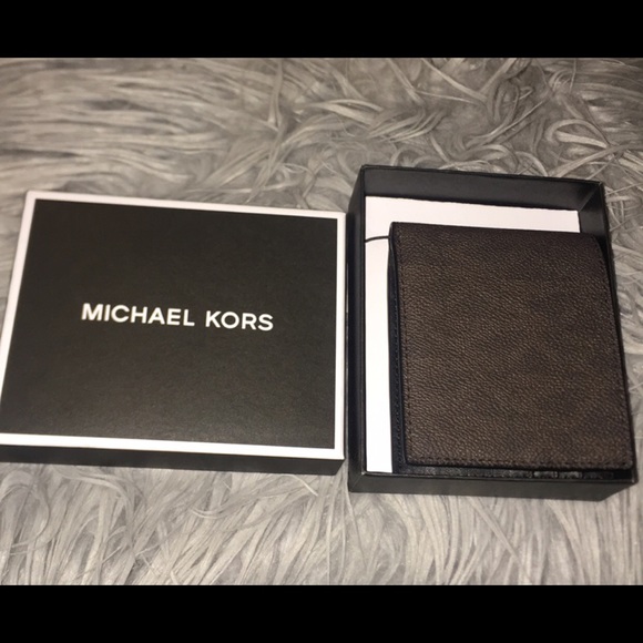 Michael Kors SLIM BILLFOLD Men’s wallet Jet - Picture 6 of 7
